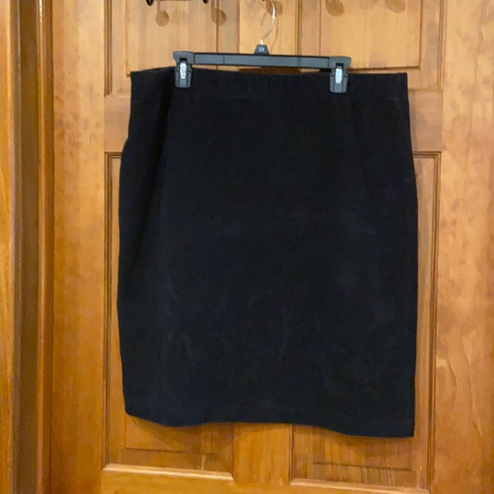Lands End Sport knit Corduroy Skirt XL
